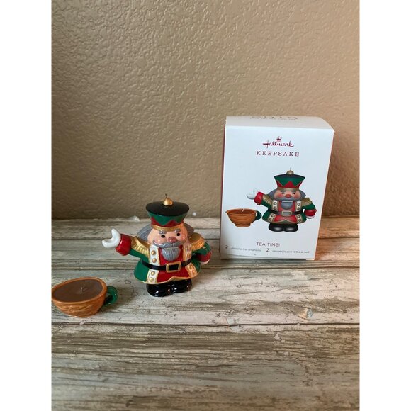 Set of 5 Hallmark Keepsake "Tea Time" Ornaments 2016 - 2020 NEW in Box - Picture 9 of 16